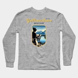 USA - NATIONAL PARK - YELLOWSTONE - Yellowstone Artists Point - 10 Long Sleeve T-Shirt